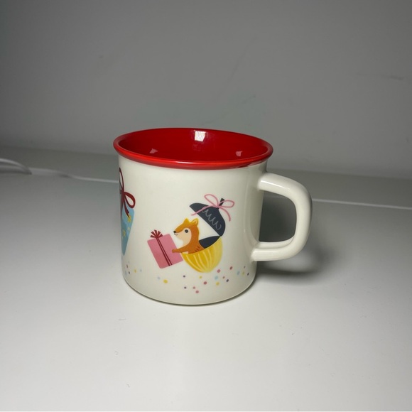 Starbucks Holiday Mug Rare White Red Polar Bear Penguin 12oz Christmas Gift - Picture 3 of 6